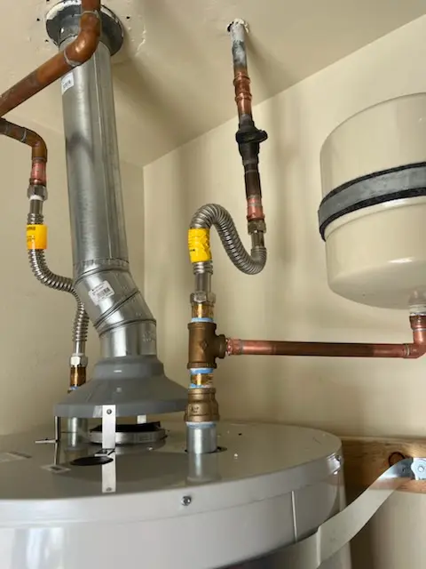 Water heater installation and plumbing repair in Enon